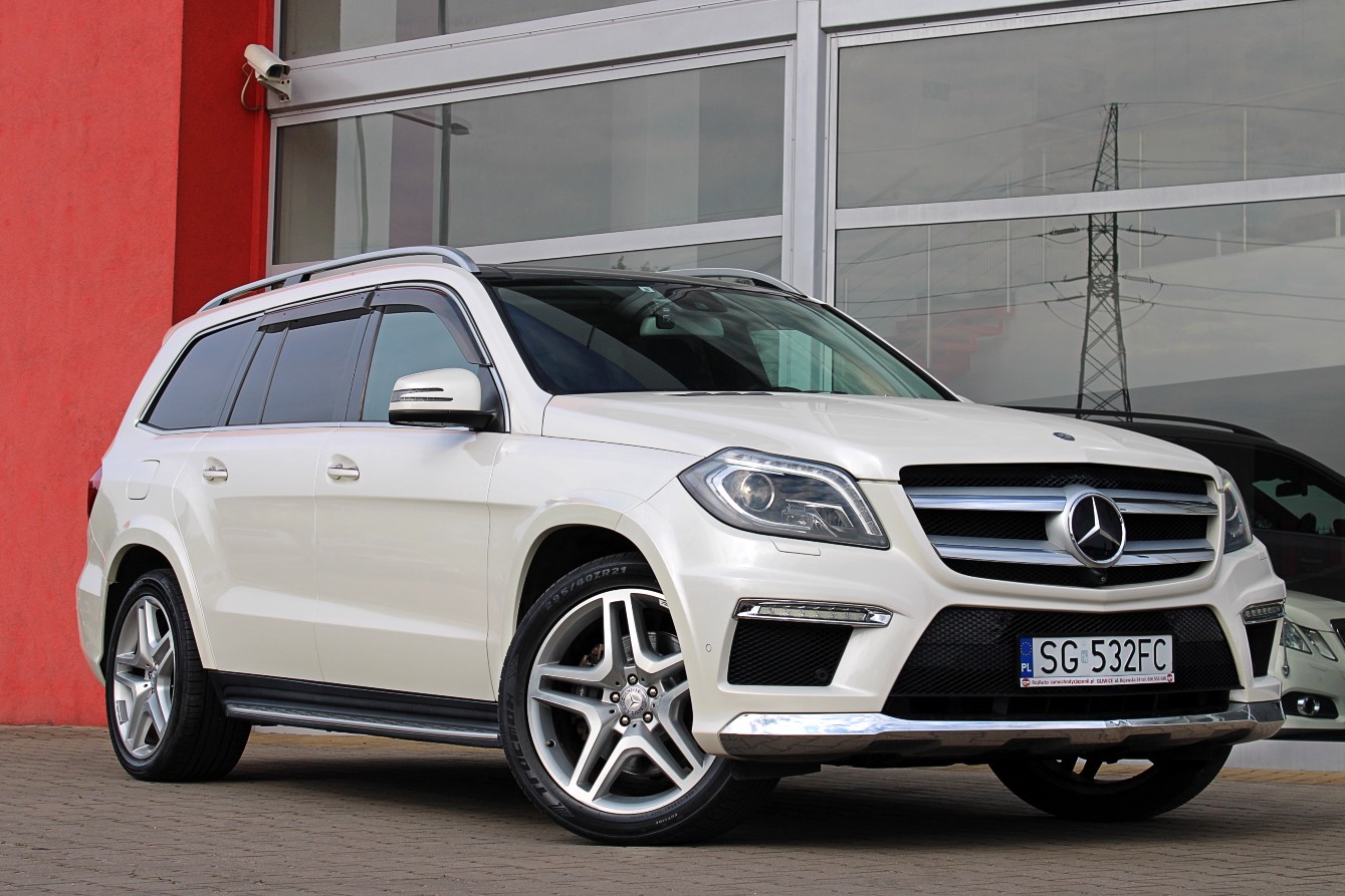 Mercedes GL550 4MATIC AMG Pakiet #Kamery360 #7osobowy #Masaże #Perła #Panorama